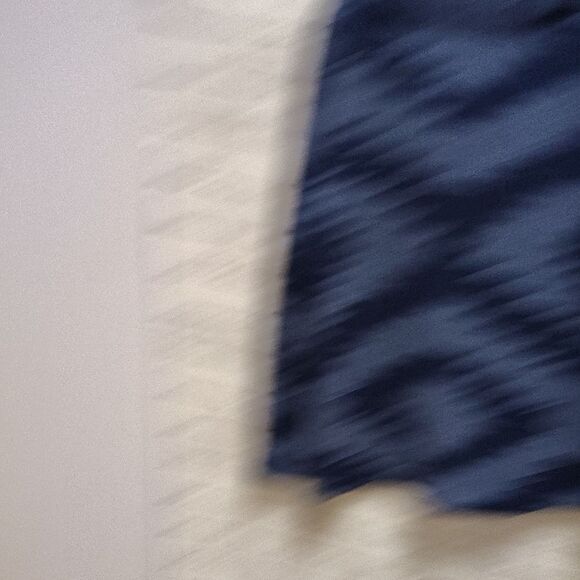 Chaps Navy and Blue Geometric Cardigan - Picture 4 of 4